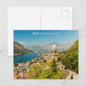 Aangepaste tekst Montenegro Briefkaart (Voorkant / Achterkant)
