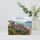 Aangepaste tekst Montenegro Briefkaart (Staand voorkant)