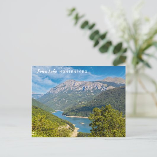 Aangepaste tekst Montenegro Briefkaart (Staand voorkant)