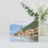 Aangepaste tekst Montenegro Briefkaart (Staand voorkant)