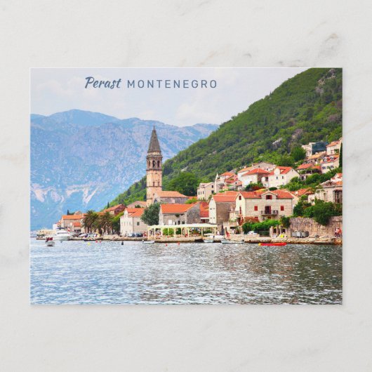 Aangepaste tekst Montenegro Briefkaart (Voorkant)