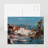 Aangepaste tekst Montenegro Briefkaart (Voorkant / Achterkant)