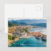 Aangepaste tekst Montenegro Briefkaart (Voorkant / Achterkant)