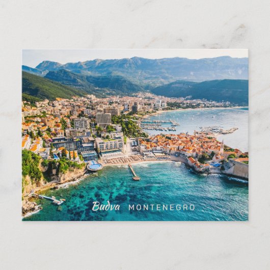 Aangepaste tekst Montenegro Briefkaart (Voorkant)