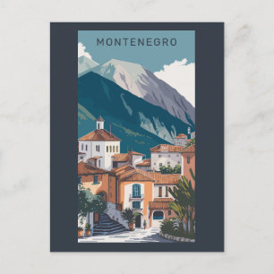 Aangepaste tekst Montenegro Briefkaart