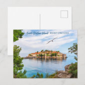 Aangepaste tekst Montenegro Briefkaart (Voorkant / Achterkant)