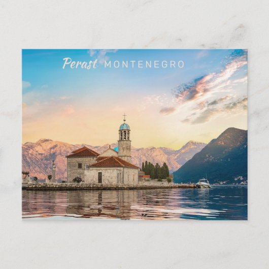 Aangepaste tekst Montenegro Briefkaart (Voorkant)