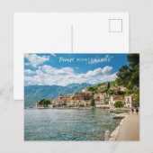 Aangepaste tekst Montenegro Briefkaart (Voorkant / Achterkant)