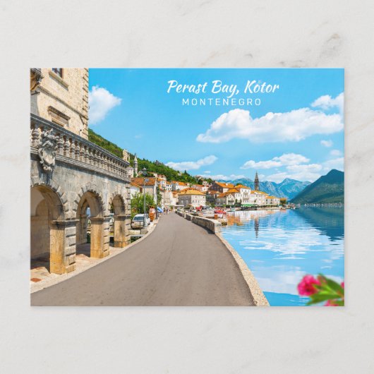 Aangepaste tekst Montenegro Briefkaart (Voorkant)