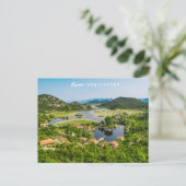 Aangepaste tekst Montenegro Briefkaart (Staand voorkant)