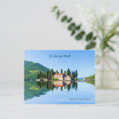 Aangepaste tekst Montenegro Briefkaart (Staand voorkant)