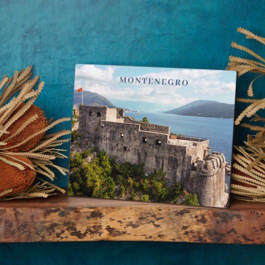 Aangepaste tekst Montenegro Fotoplaat (Zijkant)
