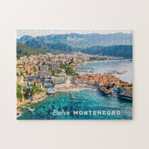 Aangepaste tekst Montenegro Legpuzzel