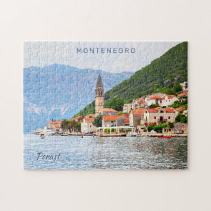 Aangepaste tekst Montenegro Legpuzzel