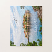 Aangepaste tekst Montenegro Legpuzzel (Verticaal)