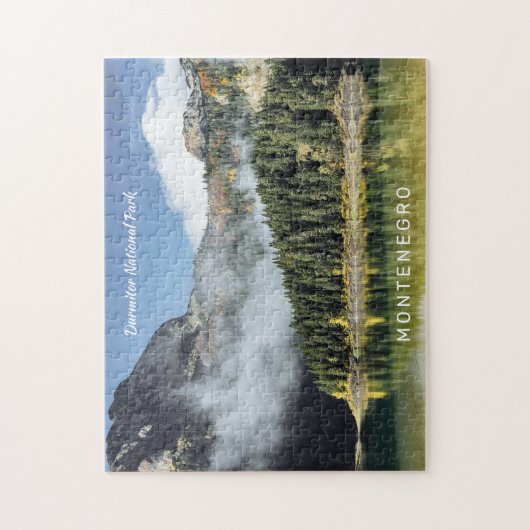 Aangepaste tekst Montenegro Legpuzzel (Verticaal)