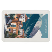 Aangepaste tekst Montenegro Magneet (Horizontaal)