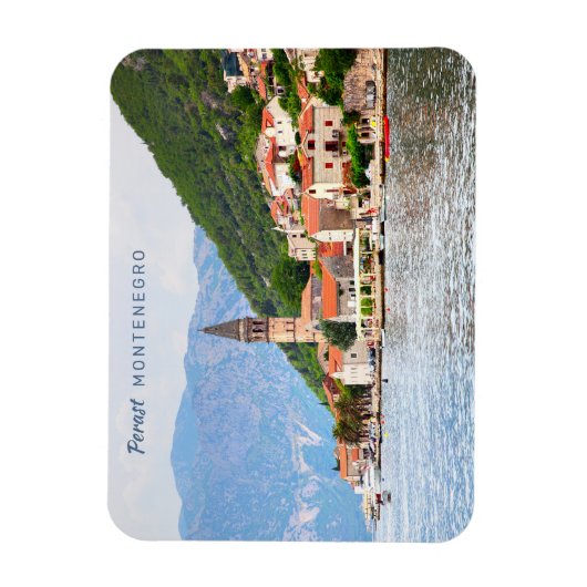 Aangepaste tekst Montenegro Magneet (Verticaal)
