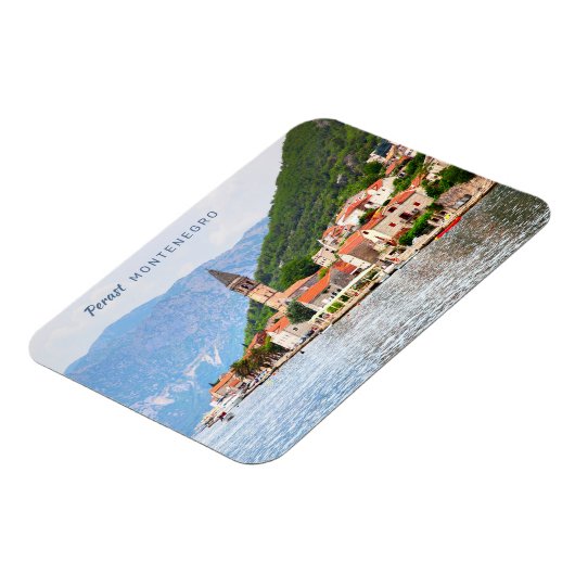 Aangepaste tekst Montenegro Magneet (Linkerzijde)