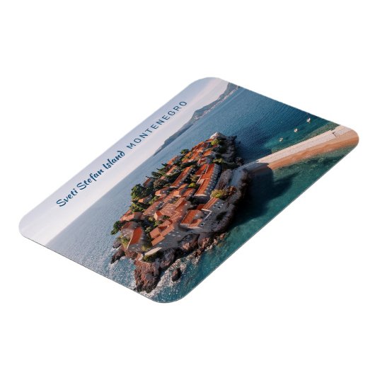 Aangepaste tekst Montenegro Magneet (Linkerzijde)