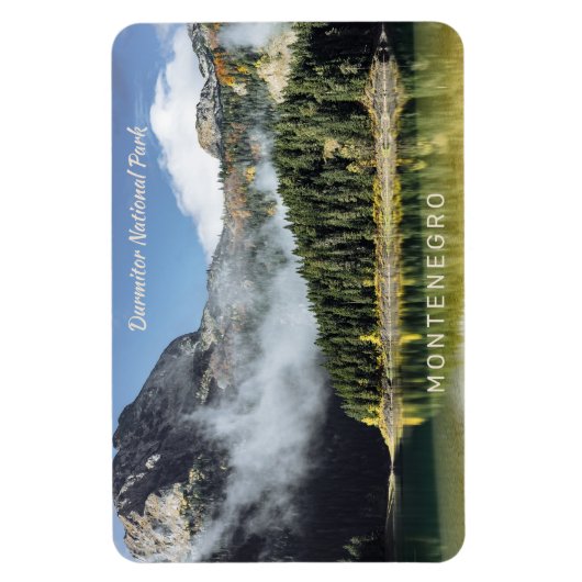 Aangepaste tekst Montenegro Magneet (Verticaal)