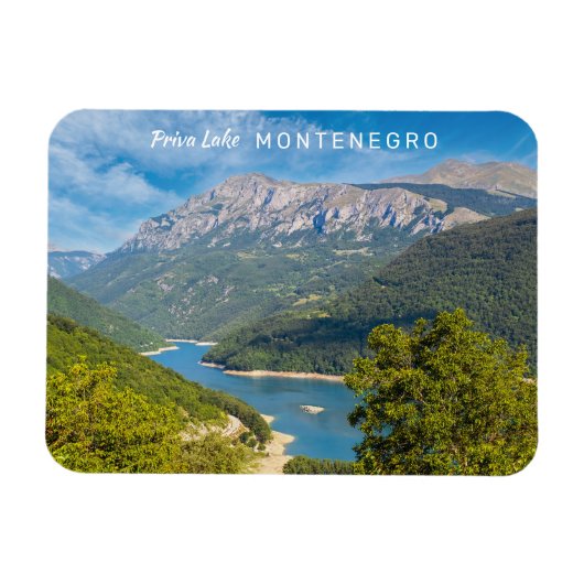 Aangepaste tekst Montenegro Magneet (Horizontaal)