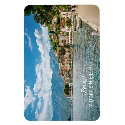 Aangepaste tekst Montenegro Magneet (Verticaal)