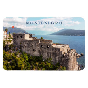 Aangepaste tekst Montenegro Magneet