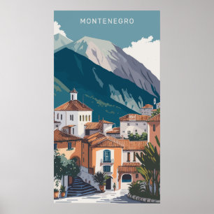 Aangepaste tekst Montenegro Poster
