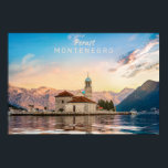 Aangepaste tekst Montenegro Poster<br><div class="desc">Zie mijn winkel voor meer objecten in Montenegro.</div>