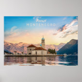 Aangepaste tekst Montenegro Poster (Voorkant)