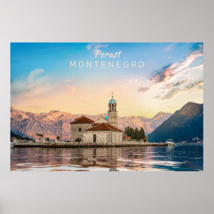 Aangepaste tekst Montenegro Poster