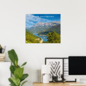 Aangepaste tekst Montenegro Poster (Thuiskantoor)