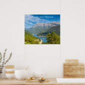 Aangepaste tekst Montenegro Poster (Keuken)