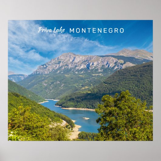Aangepaste tekst Montenegro Poster (Voorkant)