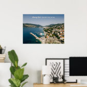 Aangepaste tekst Montenegro Poster (Thuiskantoor)