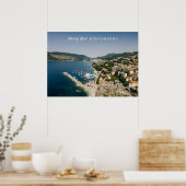 Aangepaste tekst Montenegro Poster (Keuken)