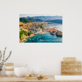 Aangepaste tekst Montenegro Poster (Keuken)