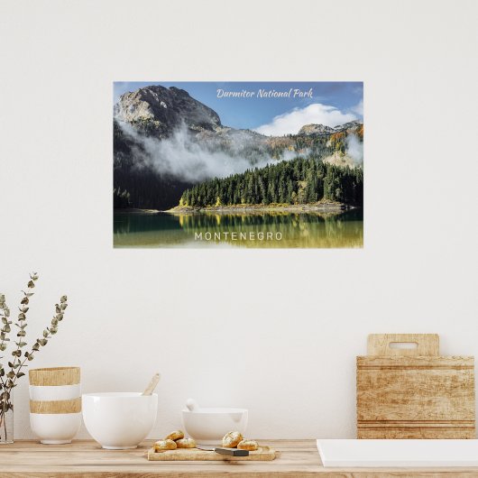 Aangepaste tekst Montenegro Poster (Keuken)