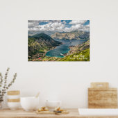 Aangepaste tekst Montenegro Poster (Keuken)