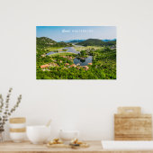 Aangepaste tekst Montenegro Poster (Keuken)