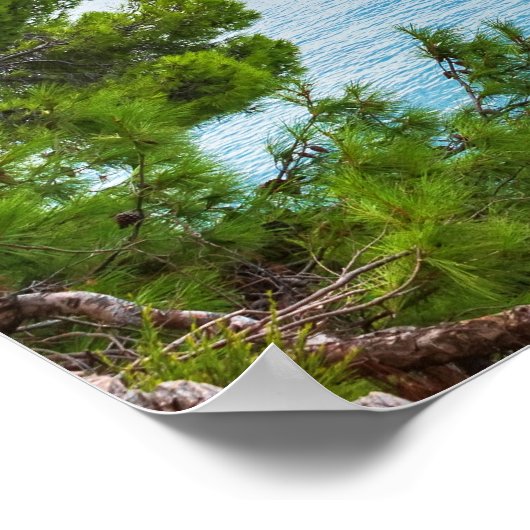 Aangepaste tekst Montenegro Poster (Hoek)