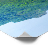 Aangepaste tekst Montenegro Poster (Hoek)