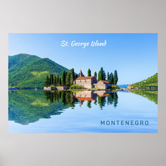 Aangepaste tekst Montenegro Poster (Voorkant)