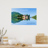 Aangepaste tekst Montenegro Poster (Keuken)