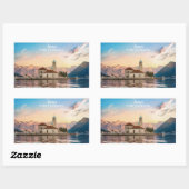 Aangepaste tekst Montenegro Rechthoekige Sticker (Vel)