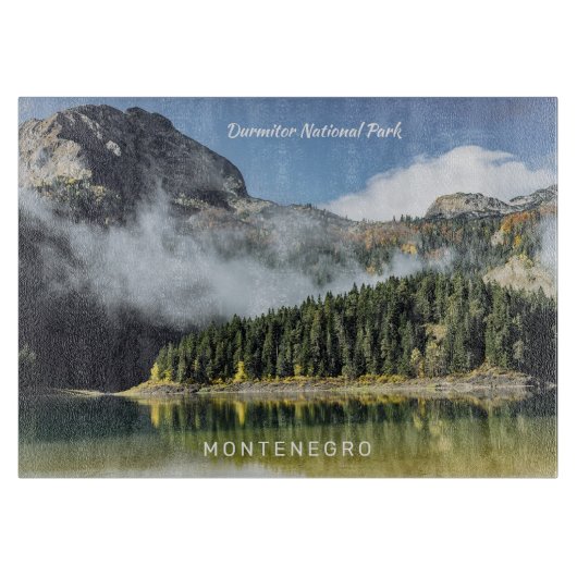Aangepaste tekst Montenegro Snijplank (Voorkant)