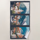 Aangepaste tekst Montenegro Strandlaken (Voorkant)