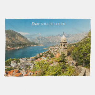 Aangepaste tekst Montenegro Theedoek