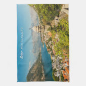 Aangepaste tekst Montenegro Theedoek (Verticaal)